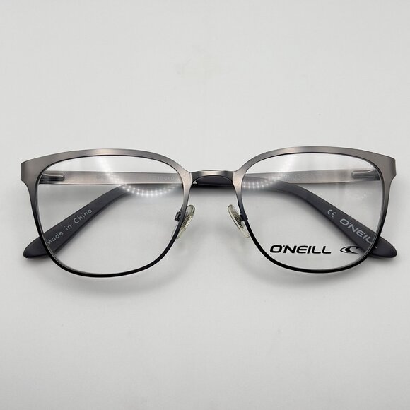O'Neill ONO-FEN 005-SC Full Eyeglass Frame Silver Gray Matte Gun Metal 52-19-140 - Picture 10 of 12
